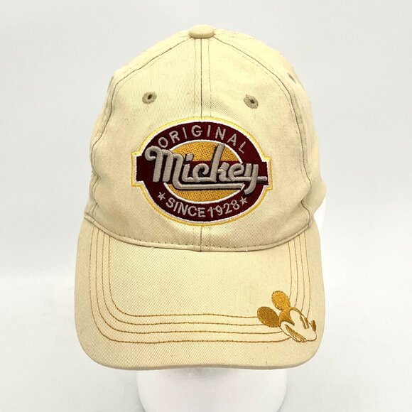 Disney Mickey Mouse Baseball Flop Cap Hat Original Since 1928 Embroidered Logo - Picture 4 of 15